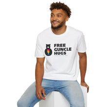 Load image into Gallery viewer, Free Guncle Hugs Logo Tee