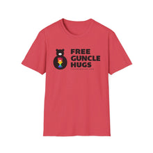 Load image into Gallery viewer, Free Guncle Hugs Logo Tee