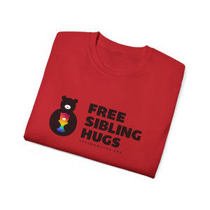 Free Siblings Hugs  T-Shirt