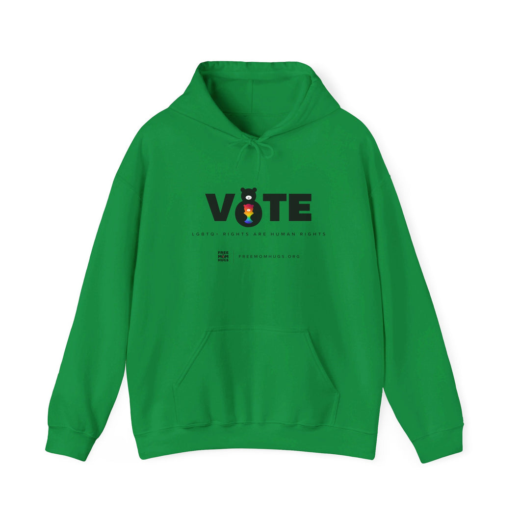 Bear Logo Vote Hoodie