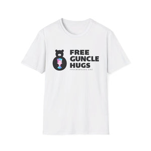 Free Guncle Hug Trans Logo Tee