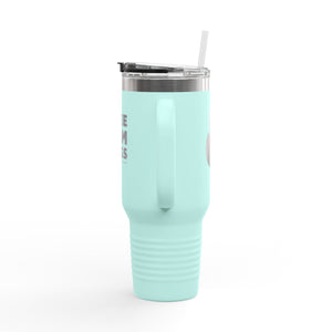 Insulated Travel Mug, 40oz Trans Logo