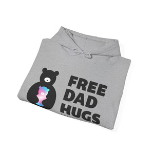 Trans Bear Free Dad Hugs Hoodie