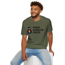 Load image into Gallery viewer, Free Guncle Hugs Logo Tee