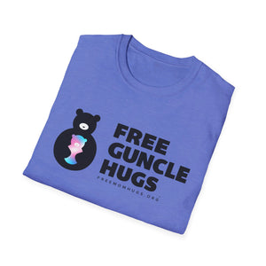 Free Guncle Hug Trans Logo Tee