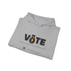 Bear Logo Vote Hoodie