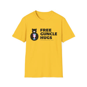 Free Guncle Hug Trans Logo Tee