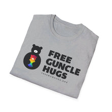 Load image into Gallery viewer, Free Guncle Hugs Logo Tee