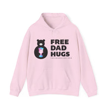 Load image into Gallery viewer, Trans Bear Free Dad Hugs Hoodie