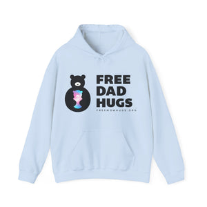 Trans Bear Free Dad Hugs Hoodie