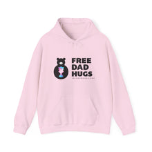 Load image into Gallery viewer, Trans Bear Free Dad Hugs Hoodie