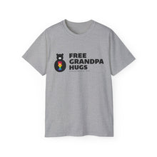 Load image into Gallery viewer, Free Grandpa Hugs Logo Tee