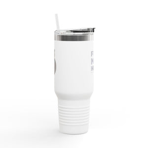 Insulated Travel Mug, 40oz Trans Logo