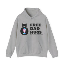 Load image into Gallery viewer, Trans Bear Free Dad Hugs Hoodie