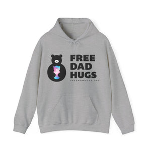 Trans Bear Free Dad Hugs Hoodie