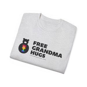 Free Grandma Hugs Logo Tee