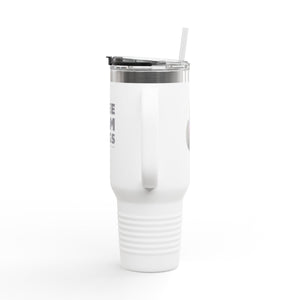 Insulated Travel Mug, 40oz Trans Logo