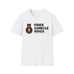 Free Guncle Hugs Logo Tee