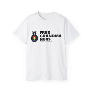 Free Grandma Hugs Logo Tee