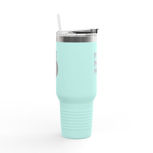 Insulated Travel Mug, 40oz Trans Logo