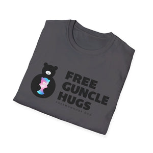 Free Guncle Hug Trans Logo Tee