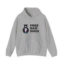 Load image into Gallery viewer, Trans Bear Free Dad Hugs Hoodie