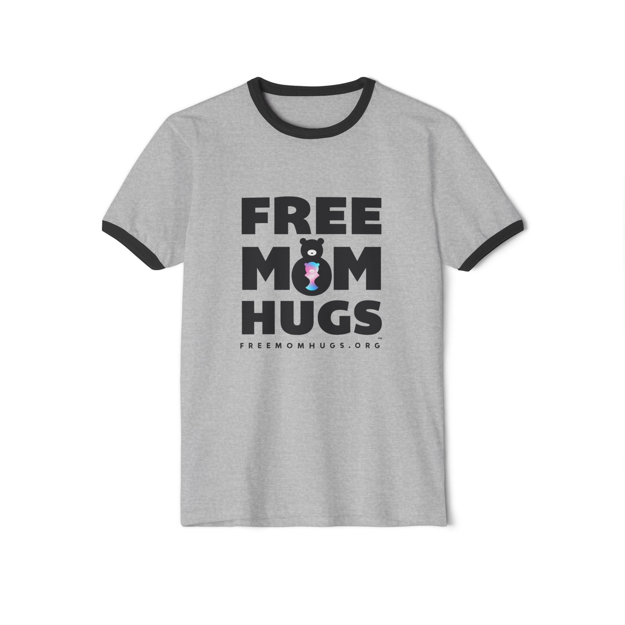 OG Trans Logo Ringer Tee – Free Mom Hugs