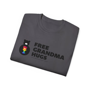 Free Grandma Hugs Logo Tee