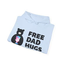 Load image into Gallery viewer, Trans Bear Free Dad Hugs Hoodie