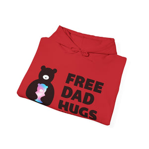Trans Bear Free Dad Hugs Hoodie