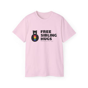 Free Siblings Hug Logo Tee