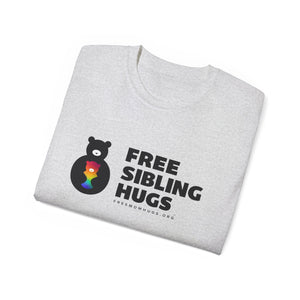 Free Siblings Hug Logo Tee