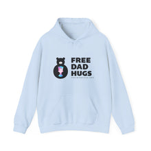 Load image into Gallery viewer, Trans Bear Free Dad Hugs Hoodie