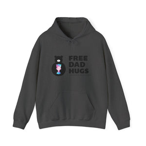 Trans Bear Free Dad Hugs Hoodie