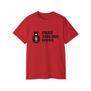 Free Siblings Hug Logo Tee