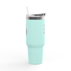 Insulated Travel Mug, 40oz Rainbow Logo