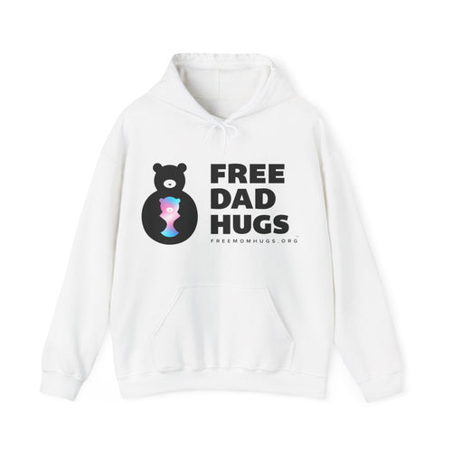 Trans Bear Free Dad Hugs Hoodie