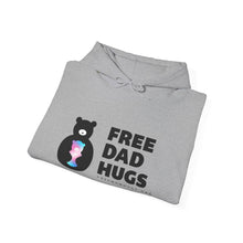 Load image into Gallery viewer, Trans Bear Free Dad Hugs Hoodie