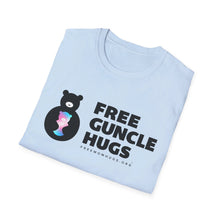 Load image into Gallery viewer, Free Guncle Hug Trans Logo Tee