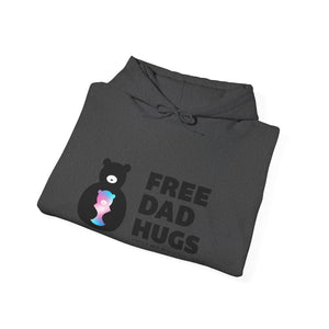 Trans Bear Free Dad Hugs Hoodie