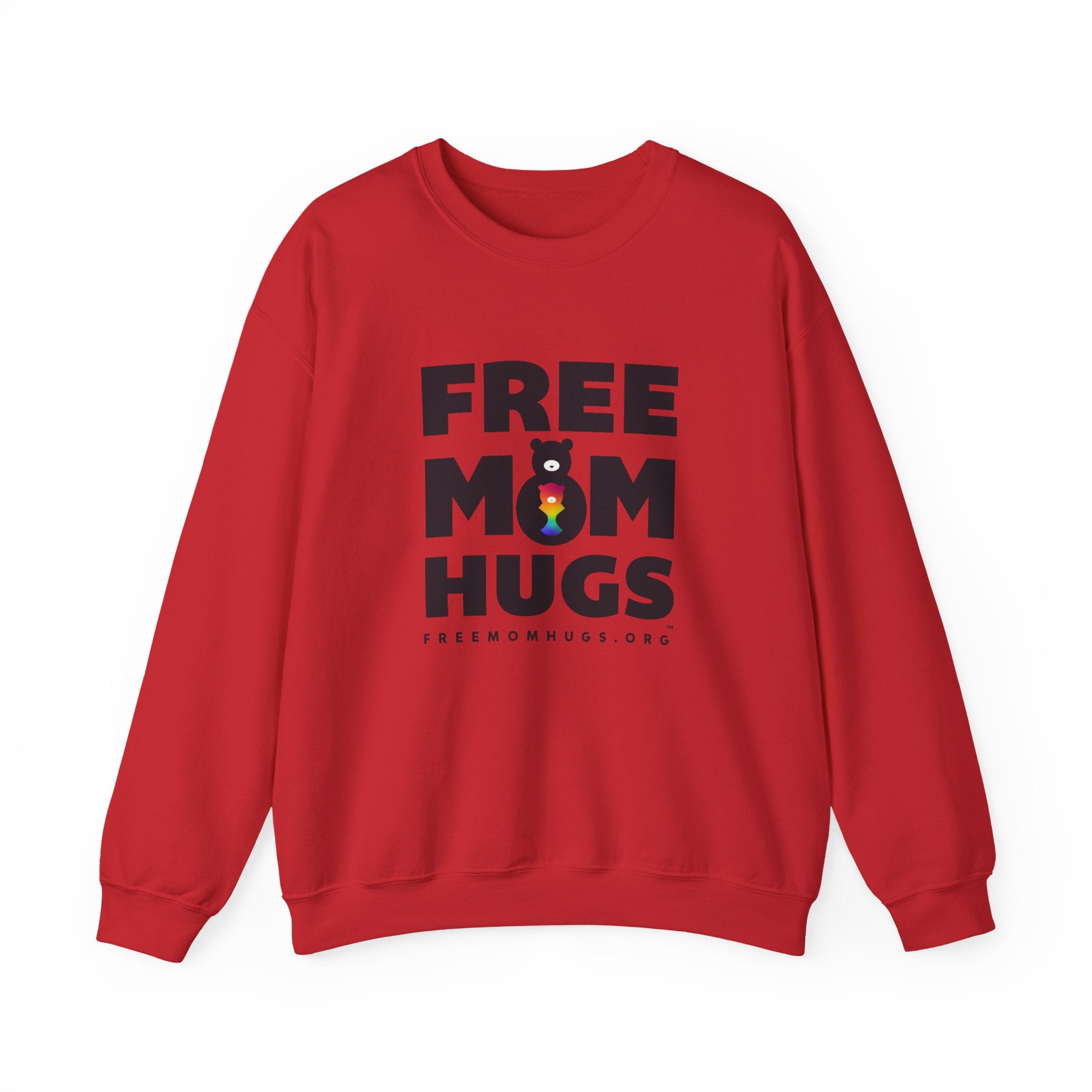 Free Mom Hugs Heart Shirt - Long Sleeve T-Shirt, Sweatshirt Or Hoodie, Unisex, Made In Canada