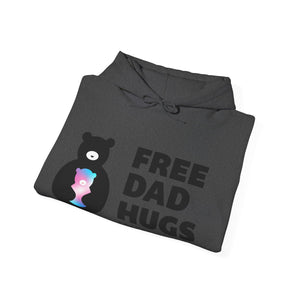 Trans Bear Free Dad Hugs Hoodie