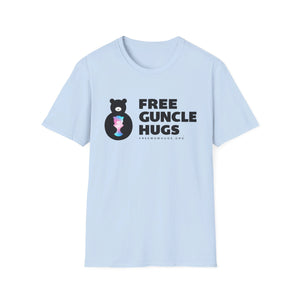 Free Guncle Hug Trans Logo Tee