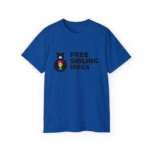 Free Siblings Hugs  T-Shirt