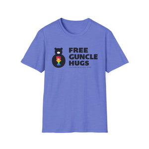 Free Guncle Hugs Logo Tee