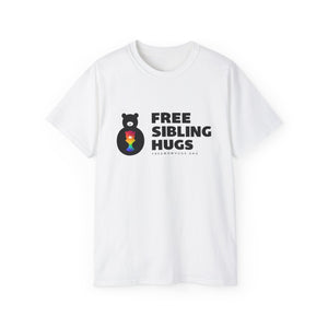 Free Siblings Hug Logo Tee