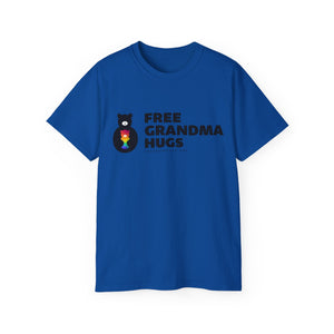 Free Grandma Hugs Logo Tee