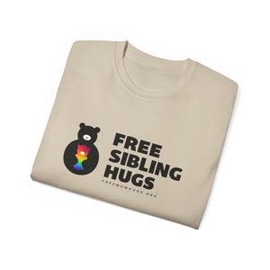 Free Siblings Hugs  T-Shirt