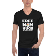 Load image into Gallery viewer, Black V-Neck T-Shirt