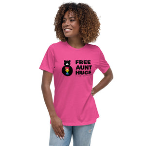 Free Aunt Hugs Relaxed Fit T-Shirt